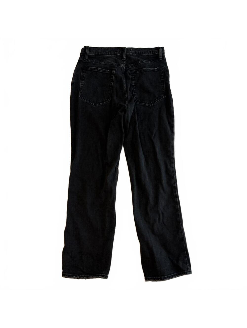 EUC Abercrombie & Fitch Ultra High Rise Ankle Straight Jean Size 30 Regular - Picture 5 of 8